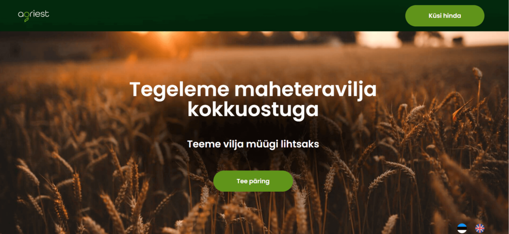 Tehtud tood Agriest koduleht - SEO mentor